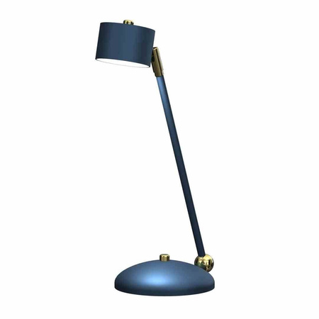 Lampka biurkowa ARENA BLUE/GOLD 1xGX53 (MLP7776) - Milagro