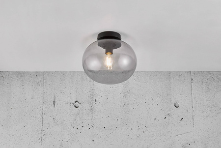 Lampy sufitowe ALTON Nordlux E27 25W Szkło Czarny