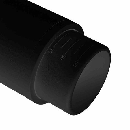 MICA BLACK ZOOM track light 1xGU10 - 3 Circuit (ML7371) - Milagro