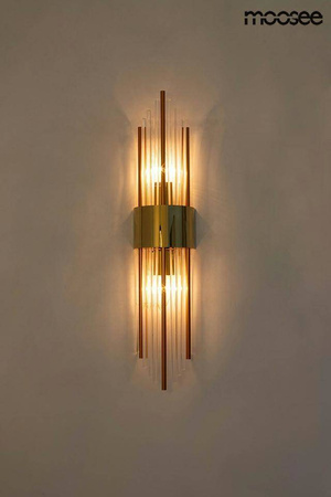 MOOSEE lampa ścienna AMANDA złota (MSE010100263) - Moosee
