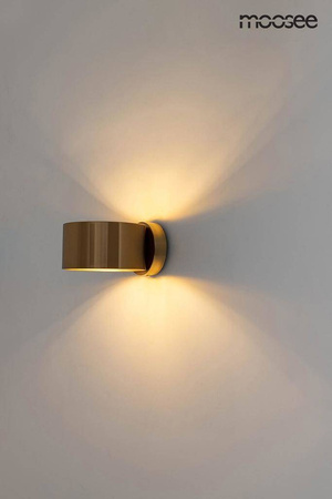 MOOSEE lampa ścienna ARRO złota (MSE010400209) - Moosee
