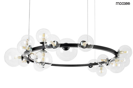 MOOSEE lampa wisząca ALURE 120 czarna (MSE010100284) - Moosee