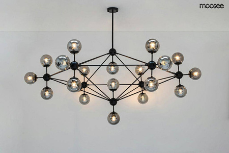 MOOSEE lampa wisząca ASTRIFERO 21 czarna (MSE010100218) - Moosee