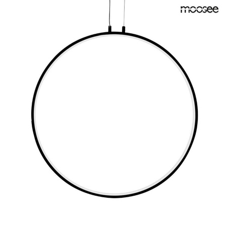 MOOSEE lampa wisząca CIRCULO 80 czarna (MSE010100373) - Moosee