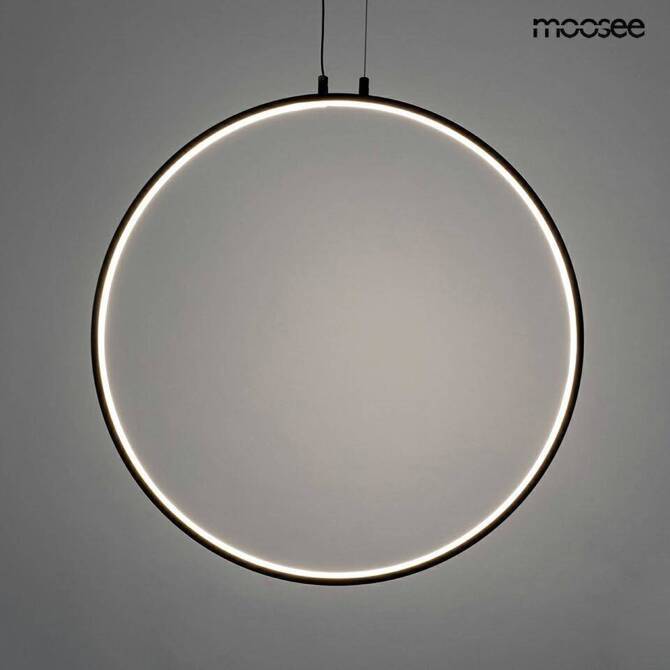 MOOSEE lampa wisząca CIRCULO 80 czarna (MSE010100373) - Moosee