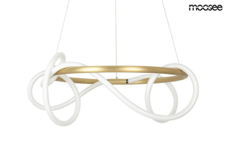 MOOSEE lampa wisząca SERPIENTE 60 złota (MSE010100236) - Moosee