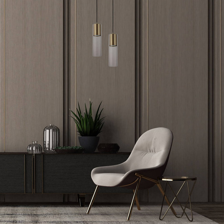 Manacor 1 wisząca złota (LP-232/1P GD) - Light Prestige