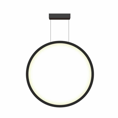 Mirror dekoracyjna lampa wisząca duża czarna (LP-999/1P L BK) - Light Prestige