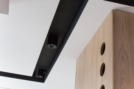 Mistic Lighting plafon LED Broken 9W DIM (ściemnialny) czarny mat MSTC-05411013