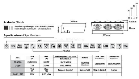 Oczko halogenowe BPM 3056