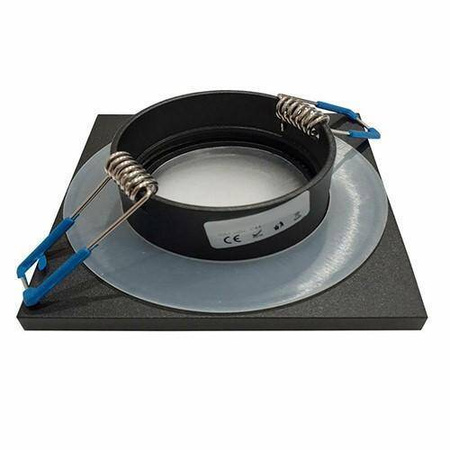 Oczko sufitowe kwadratowe IP44 Black (EKZ275) - Eko-Light