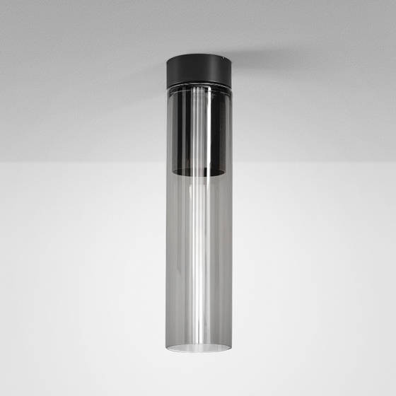 Oprawa Natynkowa MODERN GLASS Tube LED Kol. Szary 3000K SP (47008-M930-D9-00-16) - AqForm