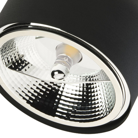Oprawa na szynoprzewód TRACER TRÓJOBWODOWY CZARNY GU10 AR111 (6056) - TK Lighting