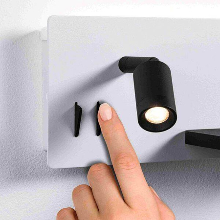 Oprawa ścienna SERRA LED DIM USB-C LEFT 2700K biały matowy (PL71102) - PAULMANN