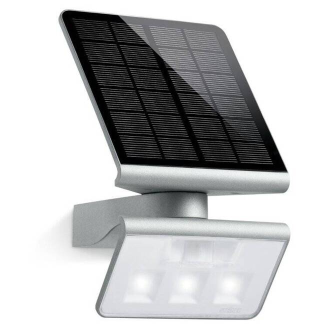 Oprawa solarna LED 1,2W XSolar L-S z czujnikiem srebrna (ST671013) - Steinel