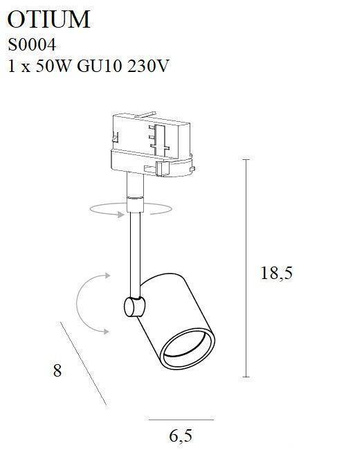 Oprawa szynowa OTIUM MAX (S0004) - Maxlight