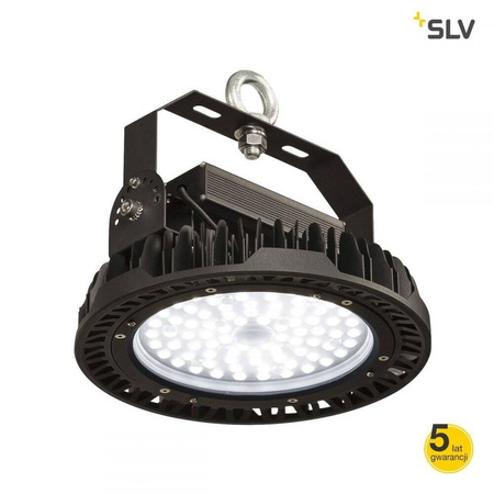PARA FLAC LED wisząca, czarna, 100W 4000K, IP65 - żyrandol