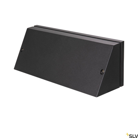 PEMA® WL, lampa ścienna natynkowa LED outdoor, kolor czarny, przełącznik CCT 3000/4000K (1003453) - SLV