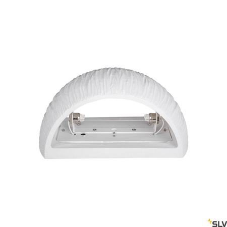 PLASTRA WL CURVED CUTRAIN, wewnętrzna oprawa ścienna QT-DE12 biała (1004732) - SLV