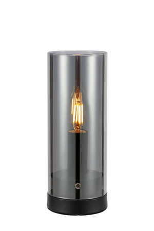POST Table 1L 9cm Black/Plated Smoke (108718) Markslojd