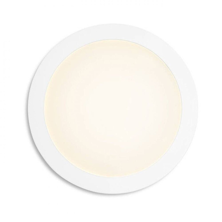 Panel ledowy wpuszczany okrągły biały SLENDER 22 230V LED 15W 3000K