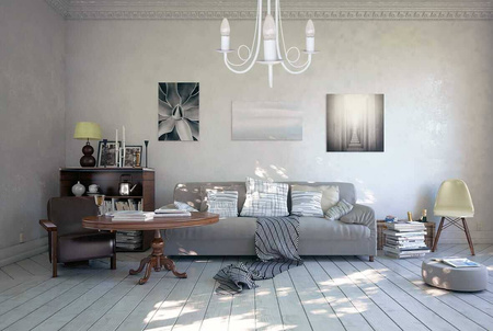 Perła 3 lampa wisząca biała LP-020/3P (LP-020/3P white) - Light Prestige