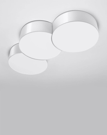 Plafon CIRCLE 3A biały (SL.1051) - Sollux