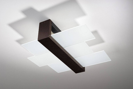 Plafon FENIKS 2 wenge (SL.0074) - Sollux
