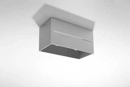 Plafon LOBO MAXI szary (SL.0385) - Sollux