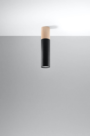 Plafon PABLO czarny (SL.0635) - Sollux