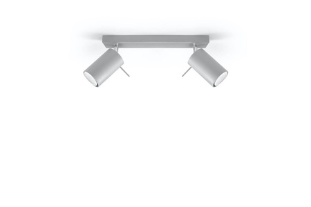 Plafon RING 2 szary (SL.0450) - Sollux