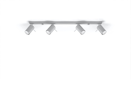 Plafon RING 4L szary (SL.0453) - Sollux