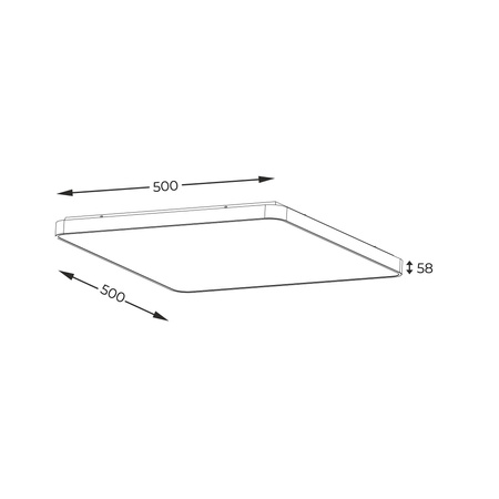 Plafon SIERRA (12100005-SL) - Zuma Line