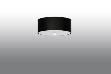 Plafon SKALA 30 czarny (SL.0760) - Sollux