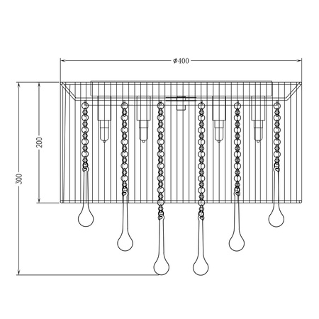 Plafon VERONA (RLX92174-8B) - Zuma Line