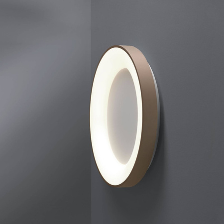 Plafon lub kinkiet INNER R Ø 80 cm, Kol. Beżowy (0043.22.SA) - Vivida
