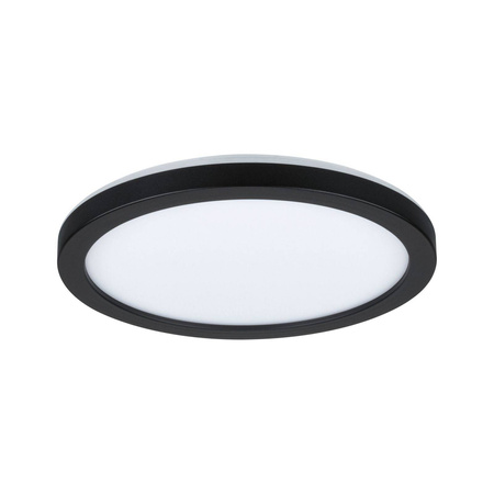 Plafoniera ATRIA SHINE LED Backlight 11.2W 850lm okrągła 190mm 3000K 230V czarny matowy / tworzywo sztuczne (PL70997) - PAULMANN