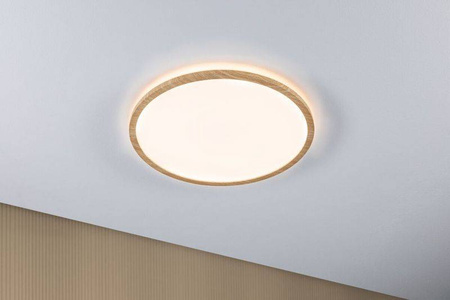 Plafoniera ATRIA Wood 22W 420mm 2300lm 3000K IP44 230V (PL71029) - PAULMANN