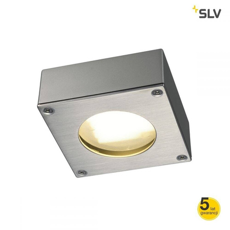 QUADRASYL 44D zewnętrzna, kwadratowa, srebrnoszara, GX53, max. 9W