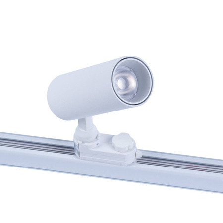Reflektor szynowy biały 3-fazowy Posh Cree COB 12W 4000K CRI90+ 36° (Abigali-RSL3B12NW-36)