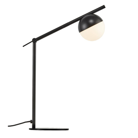 Regulowana lampa stołowa CONTINA Nordlux G9 5W Metal Czarny
