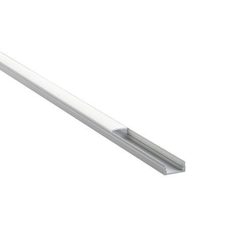 RigelSLIM Surface 2m Aluminium Profile/Extrusion White (97734) - Saxby