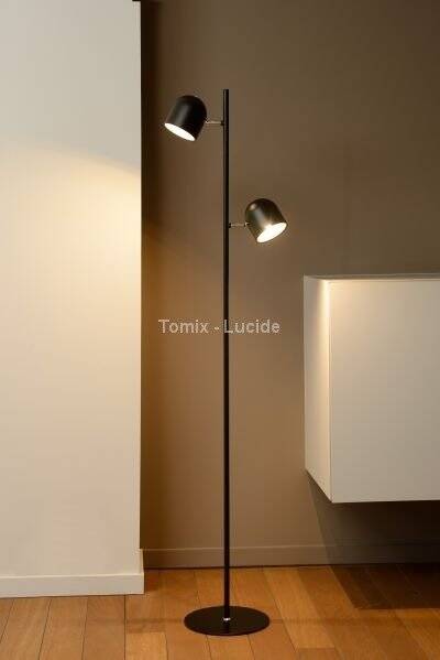 SKANSKA-LED Lampa podłogowa czarna 03703/10/30 Lucide