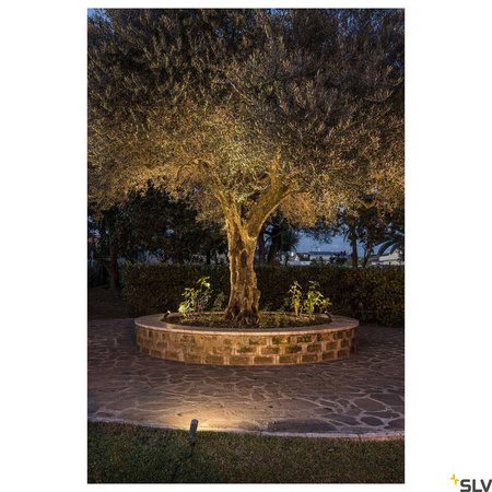 SYNA, lampa wbijana w grunt outdoor, LED, 3000K, IP55, antracytowa, 230V, 8,6W (227505) - SLV