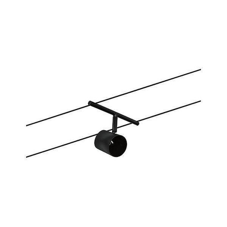 System linkowy DC Spot Cup max10W Cz mat/Chrom GU5,3 12V DC twszt/met (PL94470) - Paulmann
