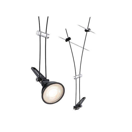 System linkowy Spot Comet max1x50W Czarny mat GU5,3 12V metal (PL94489) - Paulmann