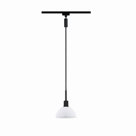 URail Sarrasani max. 20W E14 Czarny/Opal szkło (PL96974) - PAULMANN