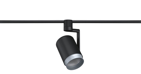 URail Spot Asthene max 1x50W E27 Black matt 230V Metal/Plastic (PL96985) - PAULMANN