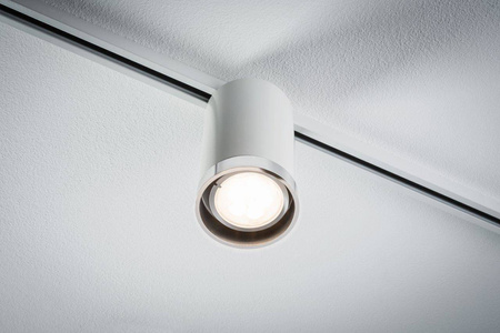 URail System Spot Tube LED GU10 230V max. 1x 10W Biały /Tworzywo sztuczne (PL96963) - PAULMANN
