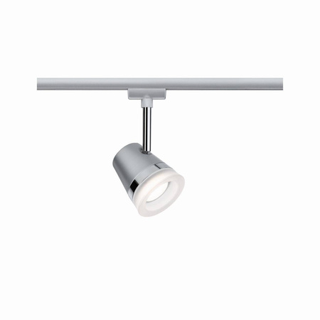 URail spot Cone Smart Chrom matowy 1x5W GU10 ściemnialna w tym źródło Zigbee/ regulacja temperatury (PL95526) - PAULMANN